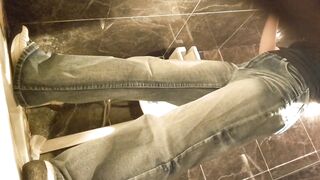 オンライン限定プレミア：【パノラマバートイレショット】黒ストッキングとハイヒールを履いた様々な美女が登場 toilet (7)