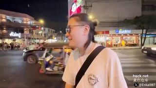 태국 출장가서 섭외한 코코넛걸
