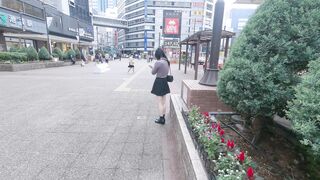 閲覧注意】追いかけられたw ハミマンギリギリの極小Tバック着用の清楚系大学生 ？のパンティ剥取り痴漢！ 【おぱんちゅ】異性にばっかり恋愛相談 voyeur jp (2)