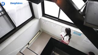 Doctor ripped Lia's (리아) pantyhose & fucked her through them 있지 가짜 포르노 kpop allpop