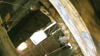 オンライン限定プレ​ミア：【パノラマバートイレショット】黒ストッキングとハイヒールを履いた様々な美女が登場。12 toilet 2 (5)
