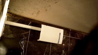 オンライン限定プレ​ミア：【パノラマバートイレショット】黒ストッキングとハイヒールを履いた様々な美女が登場。10 toilet (5)