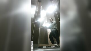✅新たに流出した█「悪魔の手」☛購入した█プレミアムトイレ写真「前景と背景」（モデル品質の黒ストッキング） toilet (11)