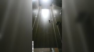 ✅新たに流出した█「悪魔の手」☛購入した█プレミアムトイレ写真「前景と背景」（モデル品質の黒ストッキング） toilet (23)
