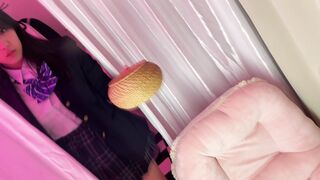 ノーパンノーブラ制服女子と生中出しハメ撮り動画を晒します jav jvip 7