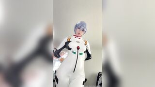 Kenalialuv Masturbates In Rei Ayanami Cosplay OnlyFans