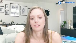 Elizabeth Olsen Makes You Cum All Over Her Tits [ Fake Celebrity Porn ] ⭐ RealDeepfakes wpop allpop