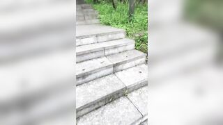 屋外での誘惑～【屋外での精子吸収】車内～屋外～階段の踊り場～無防備な射精～潮吹き china 1 02