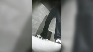 世界独占プレミア：【バーのトイレ POV】—黒ストッキング、ハイヒール、そして美女たちの群れ（第5部） toilet 2 (4)