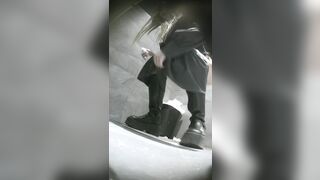 世界独占プレミア：【バーのトイレ POV】—黒ストッキング、ハイヒール、そして美女たちの群れ（第5部） toilet 2 (7)
