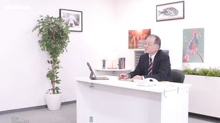 MIAB-314 Deep throated secretary Misono Waka covered in vomit and semen with a titty fuck and swallowing Reducing Mosaic JAV
