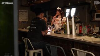 MGOLD-051 The mood is great! I invited a sexy cafe girl to a date at a hot spring outside the cafe, and she exposed her desires and got all lovey-dove... Reducing Mosaic JAV
