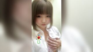 第一弾【ス●チャ流出】裏垢BANくらった女の子の、、おっぱぃ、、エロエロ動画 jav jvip
