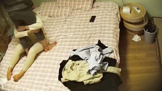 ホテルの盗撮：一見おしとやかな女子学生、その秘部は驚くほどピンク色だった china 03