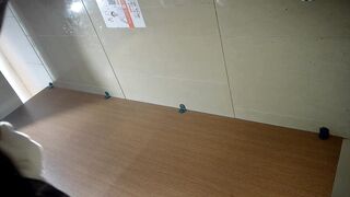 Black Silk Goddess Vomiting and Changing 1-3 toilet 3 01