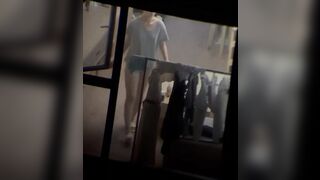 3月に流出した最新のプライベート写真❤️ 速報：【客室乗務員】パパラッチが窓越しに複数の客室乗務員の毎日のシャワーと着替えを撮影 - シーズン3 ipcam 40