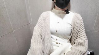 ✅桃のような形のお尻を屋外で露出してシュガーダディを誘惑、様々な公共の場所でオーラルセックス（パート2） china 11