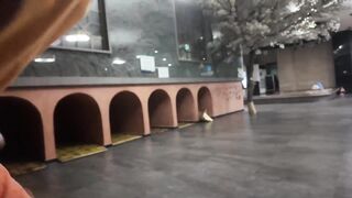 ✅桃のような形のお尻を屋外で露出してシュガーダディを誘惑、様々な公共の場所でオーラルセックス（パート2） china 01