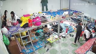 最新ハック流出：ウェブカメラ盗撮映像 ❤️ 多角度からの覗き見 — 寮で着替えるクラブホステスたちを隠し撮り（美女たちの競演） ipcam 1 10