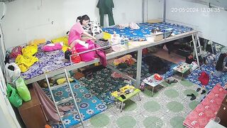 最新ハック流出：ウェブカメラ盗撮映像 ❤️ 多角度からの覗き見 — 寮で着替えるクラブホステスたちを隠し撮り（美女たちの競演） ipcam 1 11