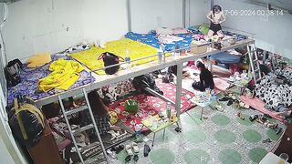 最新ハック流出：ウェブカメラ盗撮映像 ❤️ 多角度からの覗き見 — 寮で着替えるクラブホステスたちを隠し撮り（美女たちの競演） ipcam 3 19