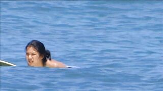海で何度もポロリ voyeur jp