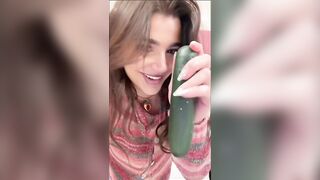 Ari Kytsya Penetrates Herself With A Cucumber OnlyFans