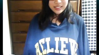 無修正　巨乳女子●生（女子●生）スカイプで全部脱がされちゃいました・・ jvip