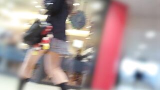 【触37】［穢れる白］大人しそうな黒髪清楚K、店内から付け回し追い詰める、隠された淫を暴き狂わす理性 jvip