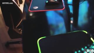 JV-12 An internet-addicted girl was molested while sleeping in an internet cafe by a crazy man, who rubbed her breasts and had sex with her JAV