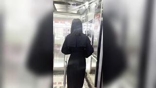 [Ximeng] 脚長な後輩「Sese」 — 新作リリース：Day & Night — 遊園地＆エレベーター露出 china 2 02