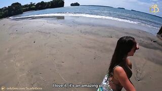 Scarlet Benz Gets Fucked By A Stranger On The Beach OnlyFans