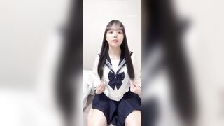 オナニーを見せつける毛深いマ〇コで清楚系巨乳コスプレ女子 jvip 12