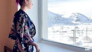 Victoria Rainbow Window Orgasm Show OnlyFans