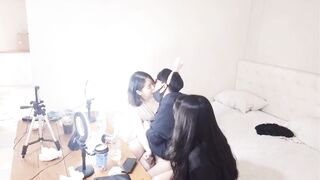 팝콘티비 bj 유림과 희정 2대1 떡방 korean porn vip korean bj