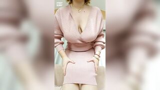 Hanna Cnez Big Tit MILF Dildo Fuck OnlyFans