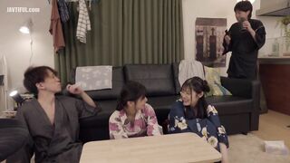 AWAW-008 After the festival, I had a wild time drinking with some girls in yukata at home! Their panties were so erotic that I ended up atta Reducing Mosaic JAV