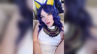 Naomihh666 Pumps Her Creamy Cunt As Ankha OnlyFans