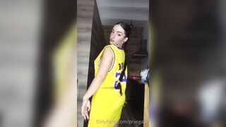 Prvegaxxx Flaunts Her Curves Under Her Jersey OnlyFans