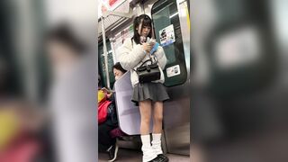 長編シリーズ744 ミニスカからのモデル並み美脚で男性陣を翻弄！美人お姉さんの立位エロ過ぎるパンスト美脚 voyeur jp