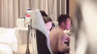 ✅猫の目から覗く ✅ドアから覗いて、ホテルでセックスしている大学生たちを見る (4) ipcam 05-170426