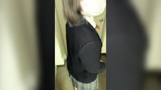 モデル経験がある現役テニス部の少女をビルの廊下でハメました。 jvip