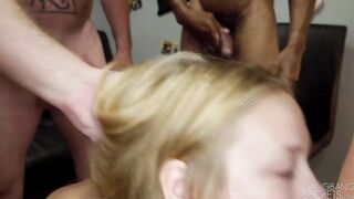 Kasey Miller Gets Sorrounded By Thick Dicks OnlyFans