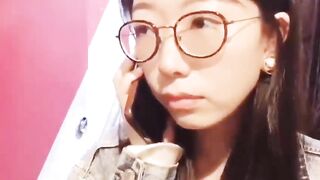 最高の傑作だ！顔面偏差値90分！極上可愛い眼鏡っ娘！20歳の東京のある大学の女子大生セックスのゴム無しハメ撮り（完全版無修正） jvip 03