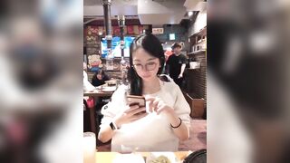 最高の傑作だ！顔面偏差値90分！極上可愛い眼鏡っ娘！20歳の東京のある大学の女子大生セックスのゴム無しハメ撮り（完全版無修正） jvip 05