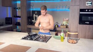 Busty Latina Eats Eggs and Sausage For Breakfast OnlyFans
