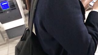 素人痴○日記３７TRAIN目★緑チェックミニスカート女子の生態 jvip