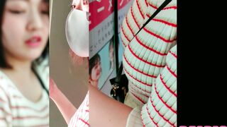 直突っ込みシリーズ23　パイスラッシュなんて見せつけられたら街ゆく男全員「揉みてえ！」と思ってるよ編 jvip
