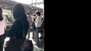 梟の痴感報告077（朝の最強で同業と2人で制服女子に集団痴感） jvip
