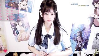 Pure Goddess JK制服・白ソックス・バイブ自慰 — 圧巻の素晴らしさ [Room オリジナル版] china 04-210426